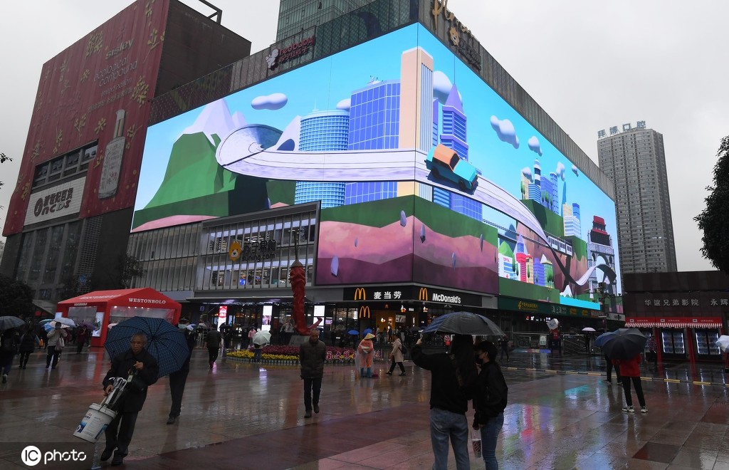 3d led display screen