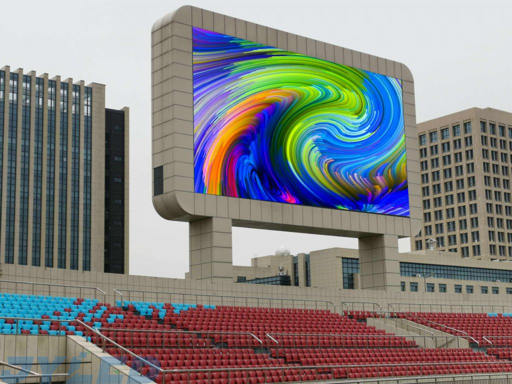 Stadium LED display screen