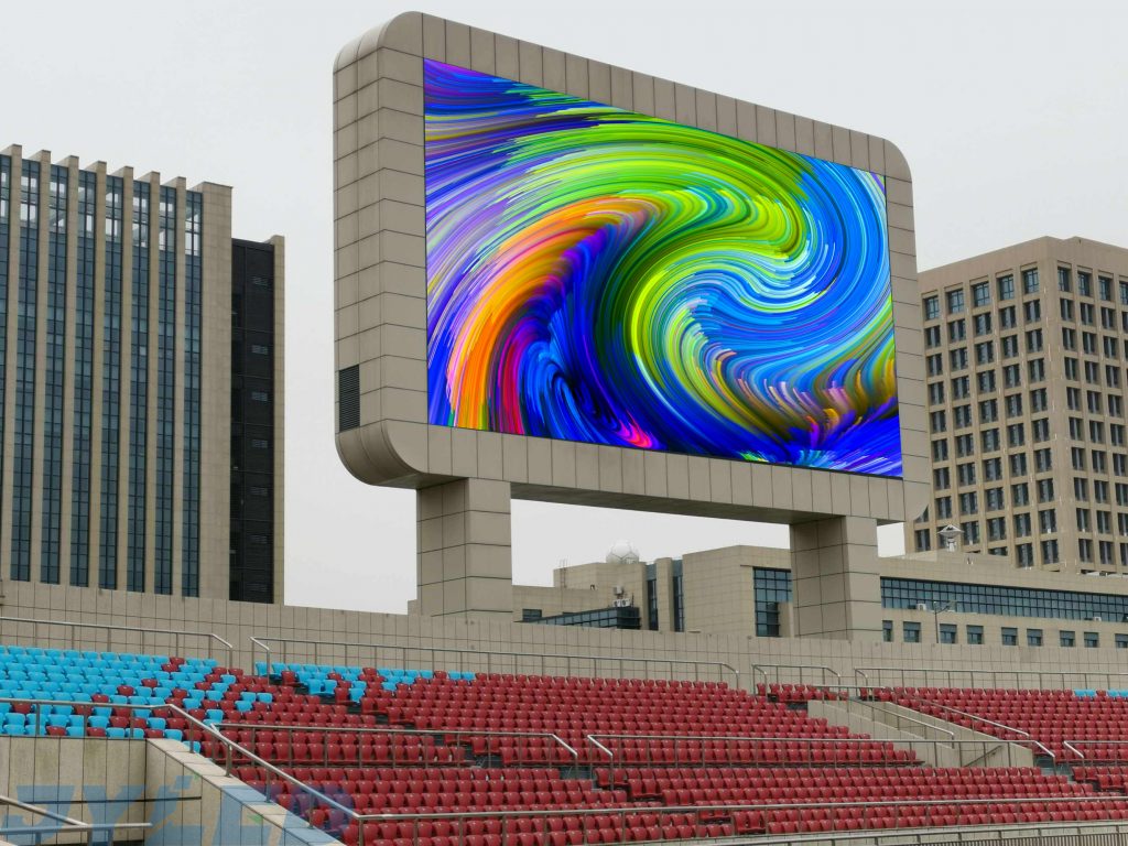 Stadium LED display screen